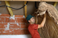 East Balmirmer tapered roof insulation